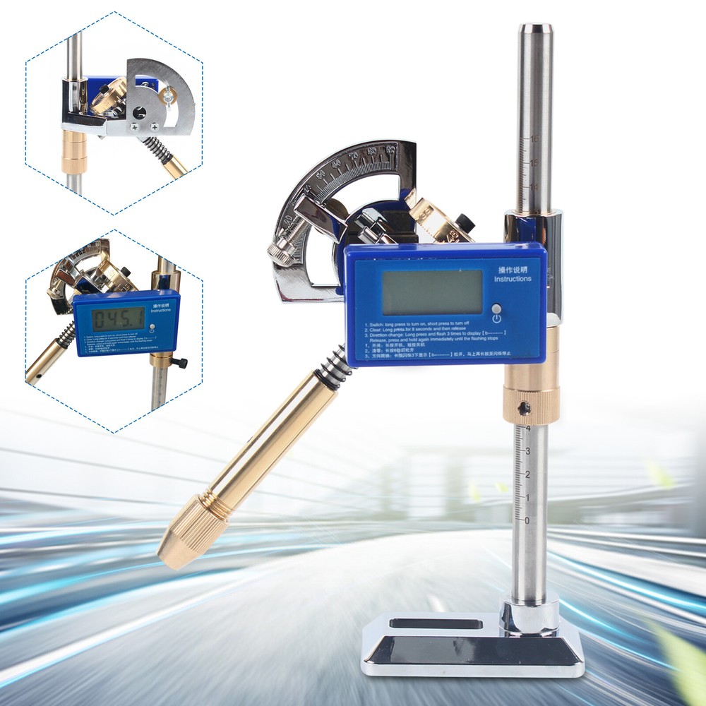 Handle Digital Display Angle Manipulator Gem Faceting Machine Angle Polishing