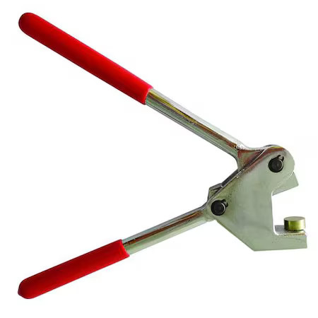 Security Seal Press, Silver/Red,  1F132