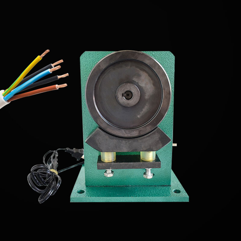 Half-stripping and twisting machine Cable stripping machine Skinning twisting