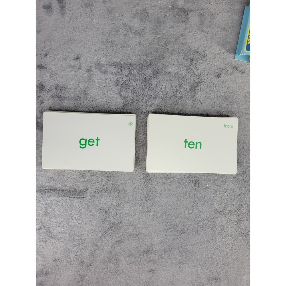 School Zone Beginning Sight Words Flash Cards Learning Educational Childrens