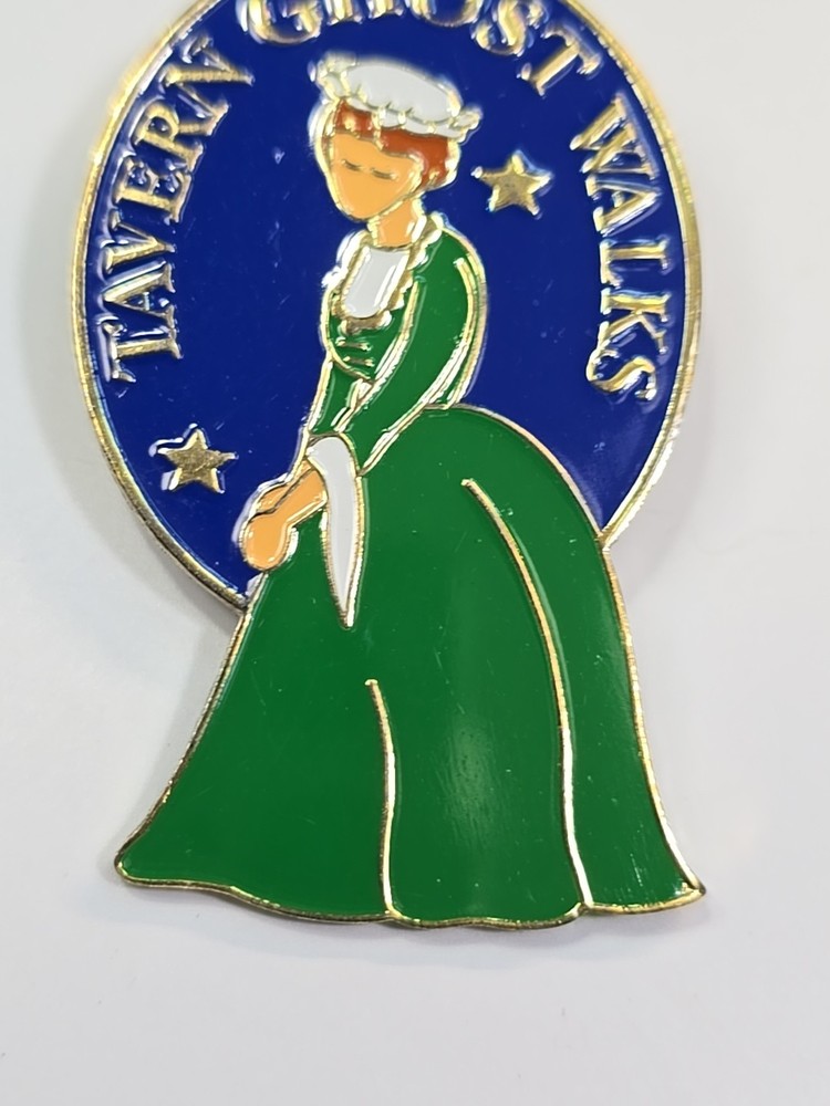 Tavern Ghost Walks Lapel Pin Large Size
