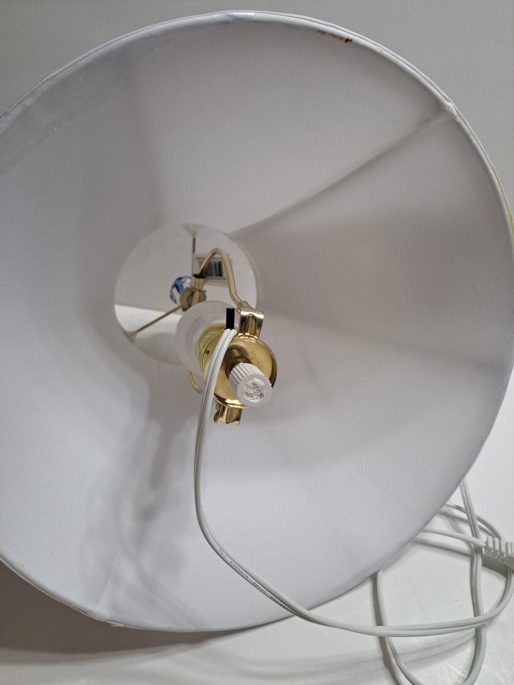 allen+roth Lamp Shade With Final, Socket, & Harp