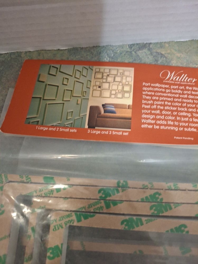 wallter wall applications 1/2 in wall squares (8) decor modern Fold Bedding