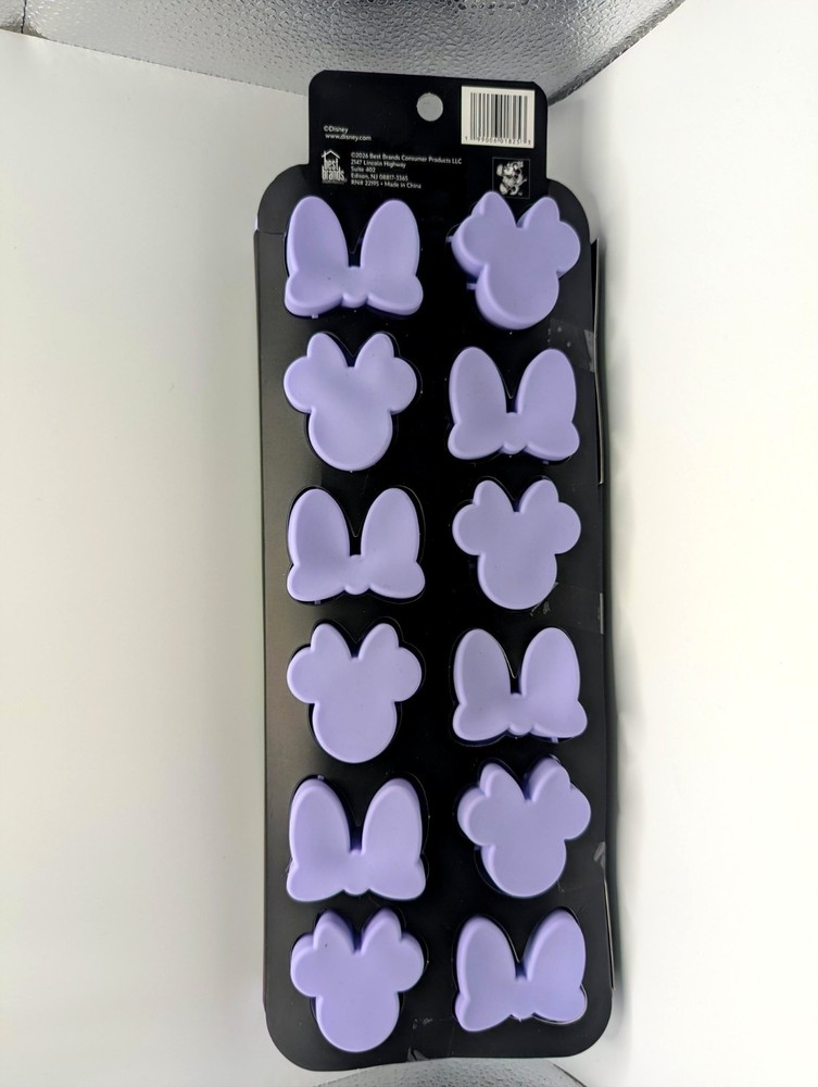 *New* Minnie Mouse Silicone Ice Cube Tray