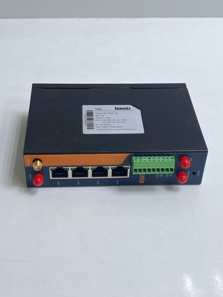 teknix VBL-4POE-LTE ROUTER WIRELESS
