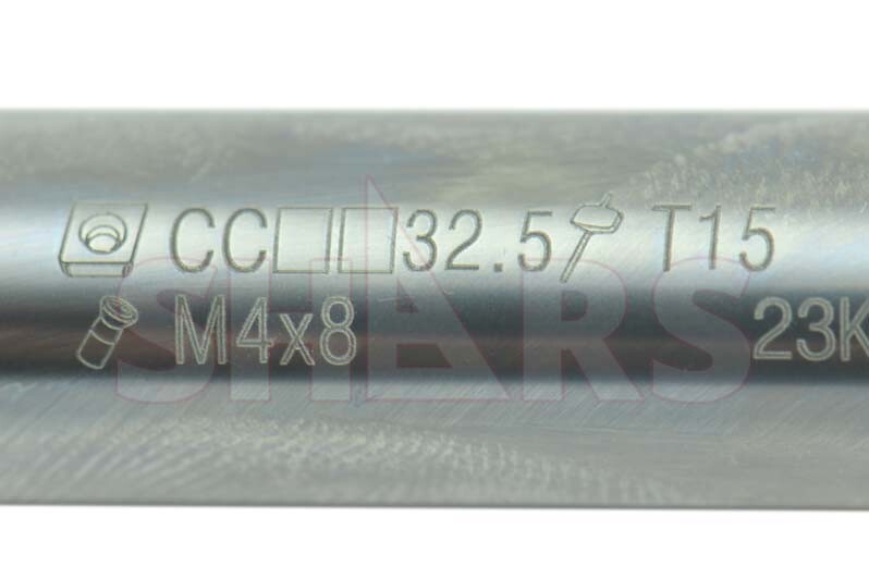 SHARS 1/2" RH SCLCR Coolant Through Indexable Solid Carbide Boring Bar NEW S]