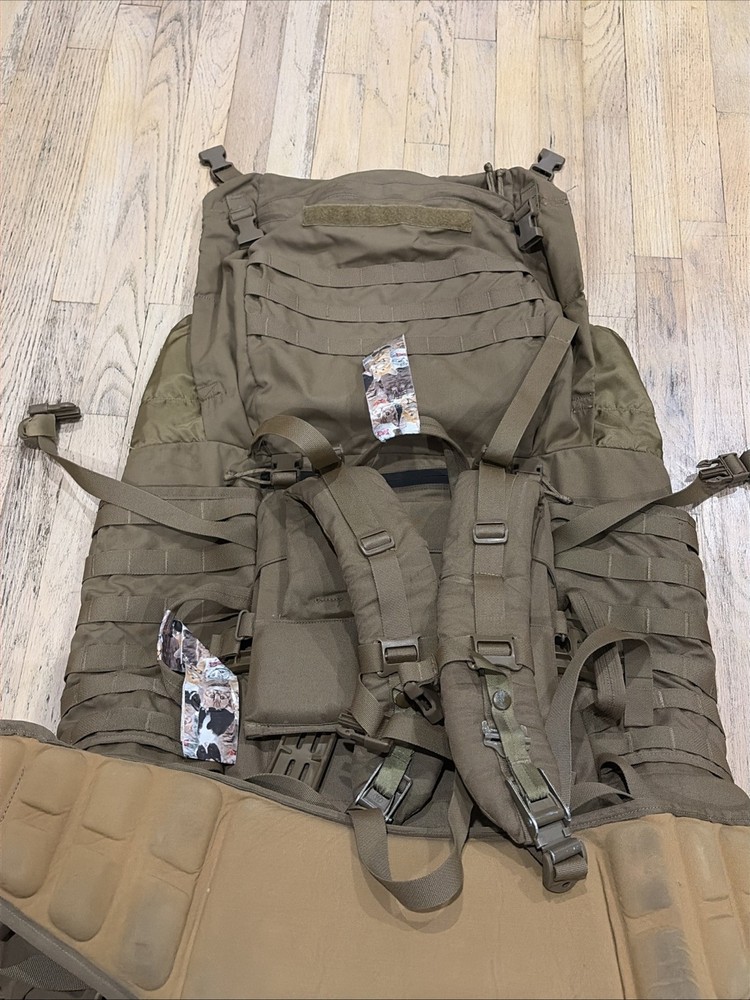 USMC Complete Main Pack FILBE Coyote Backpack Large Rucksack Assault Frame Belt
