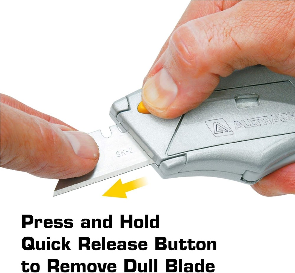 Squeeze Knife Auto Loading Utility Fastest Blade Change