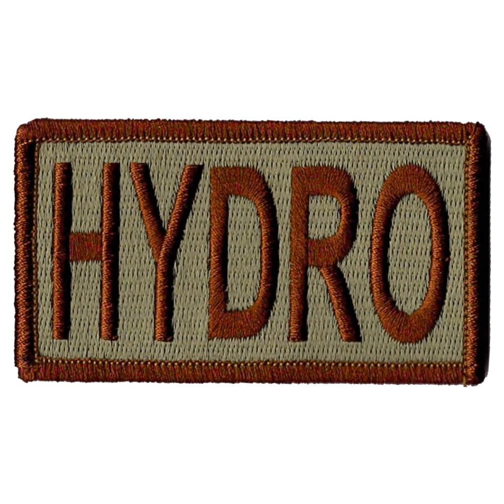 HYDRO Duty Identifier Tab / USAF OCP Air Force Patch