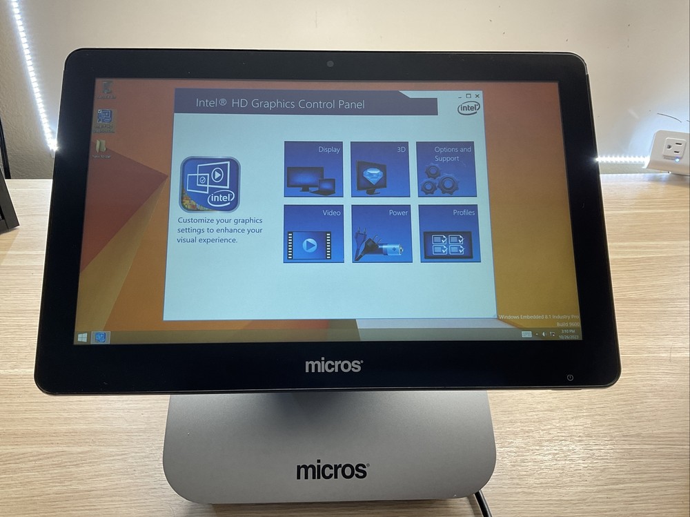 Model: MICROS MWork Station ADJ/ PREOWNED / FRA910