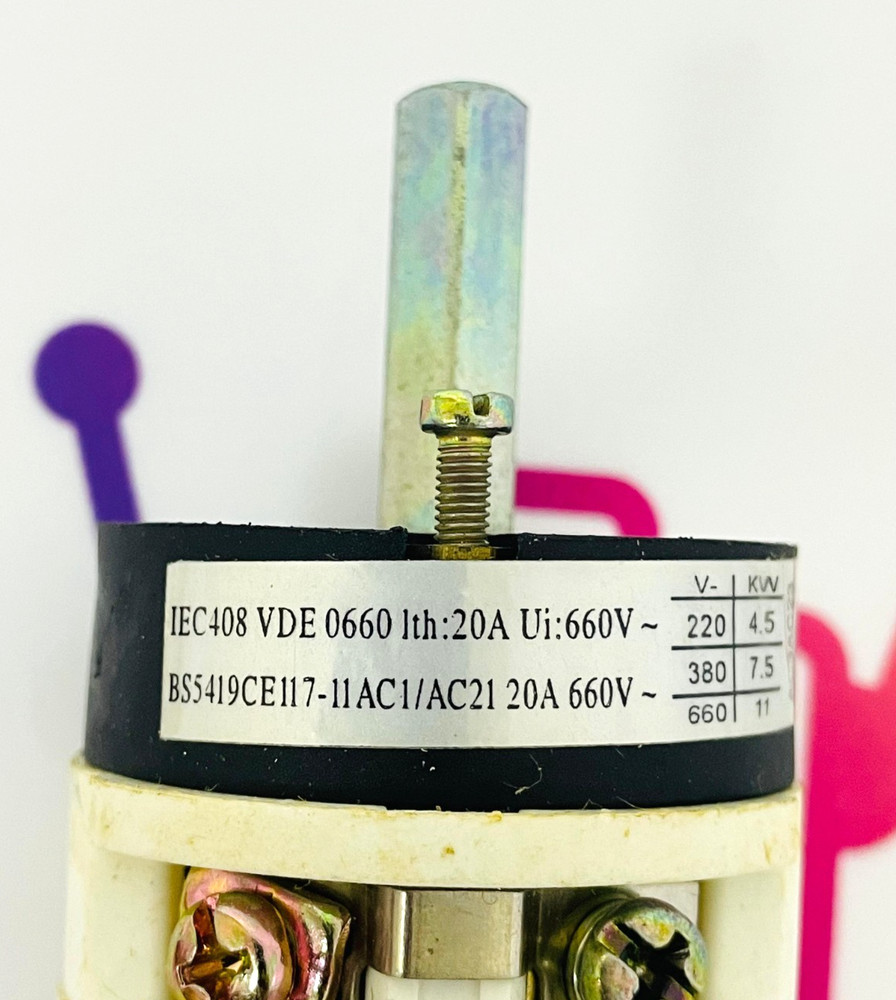 Change Over Rotary Switch LW8-20A