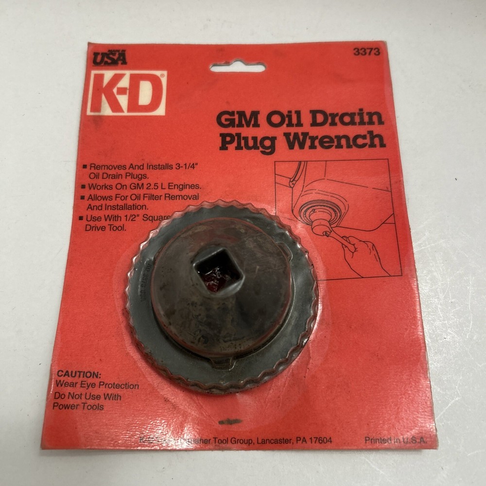 KD  Tools GM Oil Drain Plug Wrench 3373