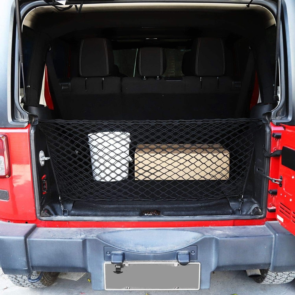 40 x 18-inch Universal Mesh Envelope Trunk Cargo Elastic Mesh