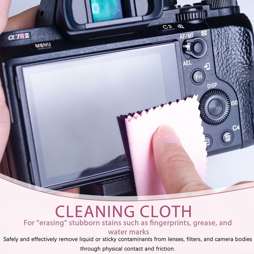 Camera Cleaning kit Professional Lens Kit Complete Black