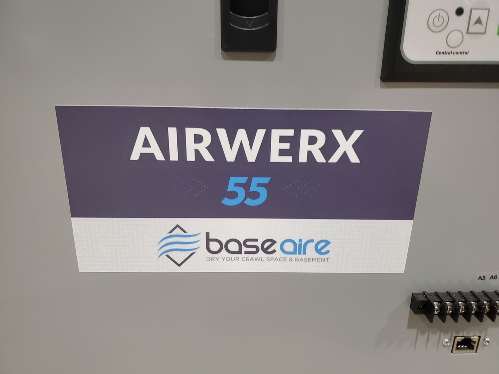 BaseAire AirWerx 55 Dehumidifier