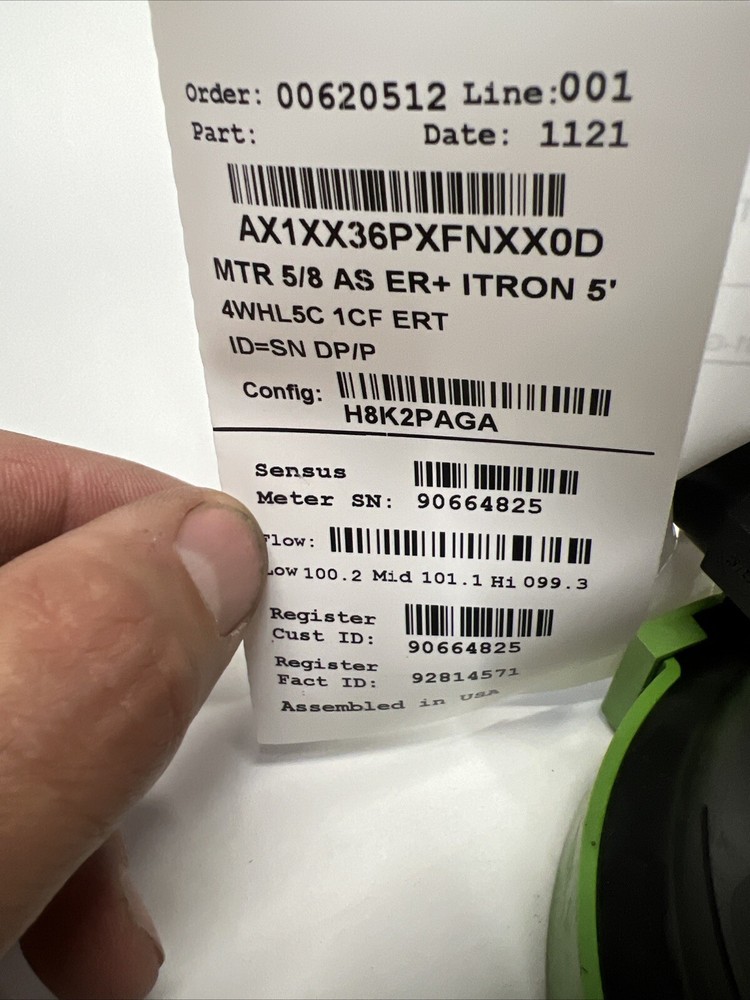 Sensus Sr2 As Water Meter