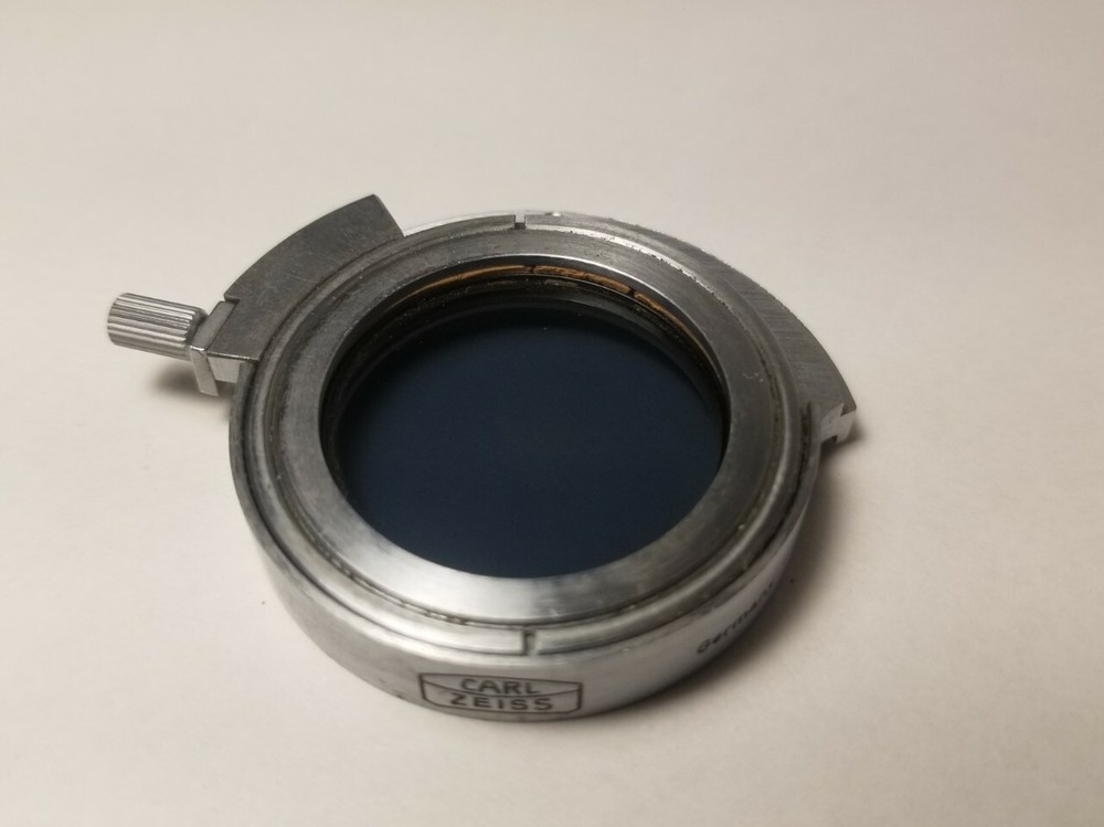 Carl Zeiss Rotating Analyzer Polarizer For Universal Microscope Reflected Light