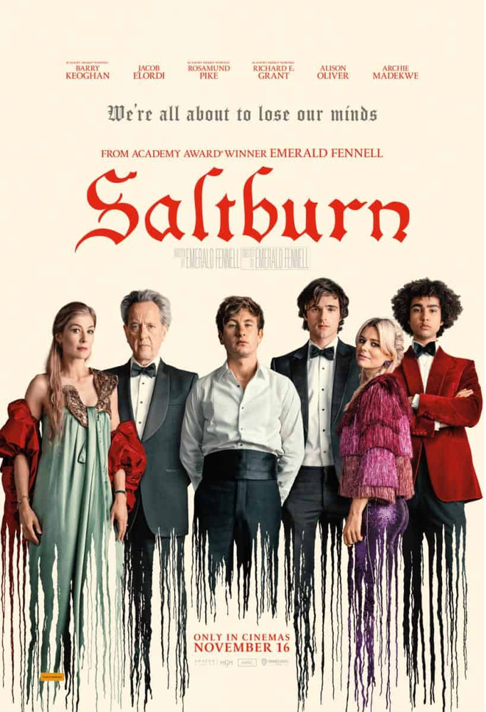 saltburn ( DVD ) 2023 Region free