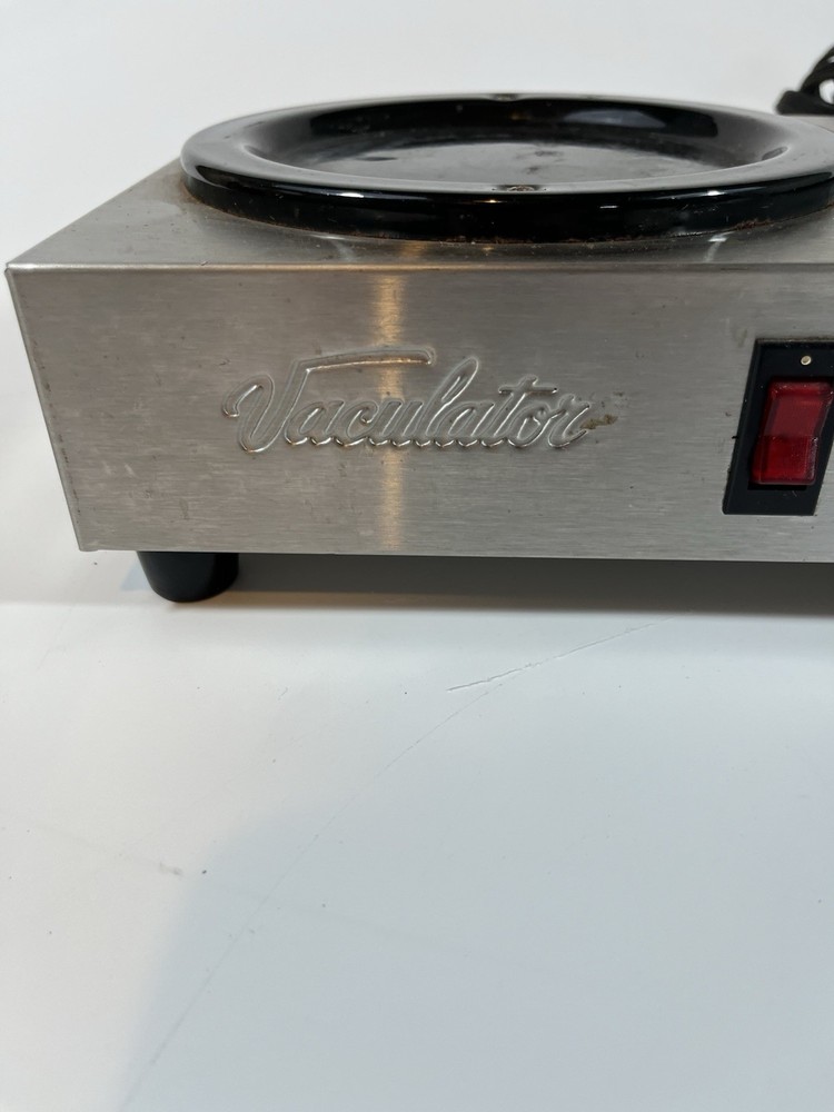 Vaculator LCPW-2 Double Coffee Pot Burner TESTED