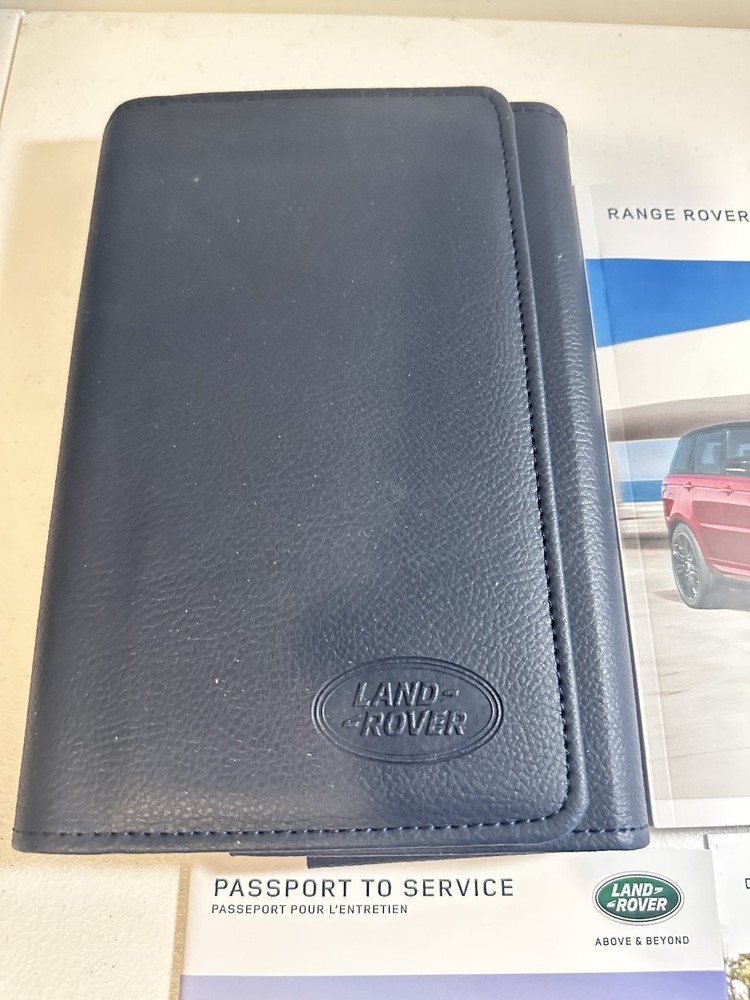 2019 Range Rover Sport Owners Manual Set