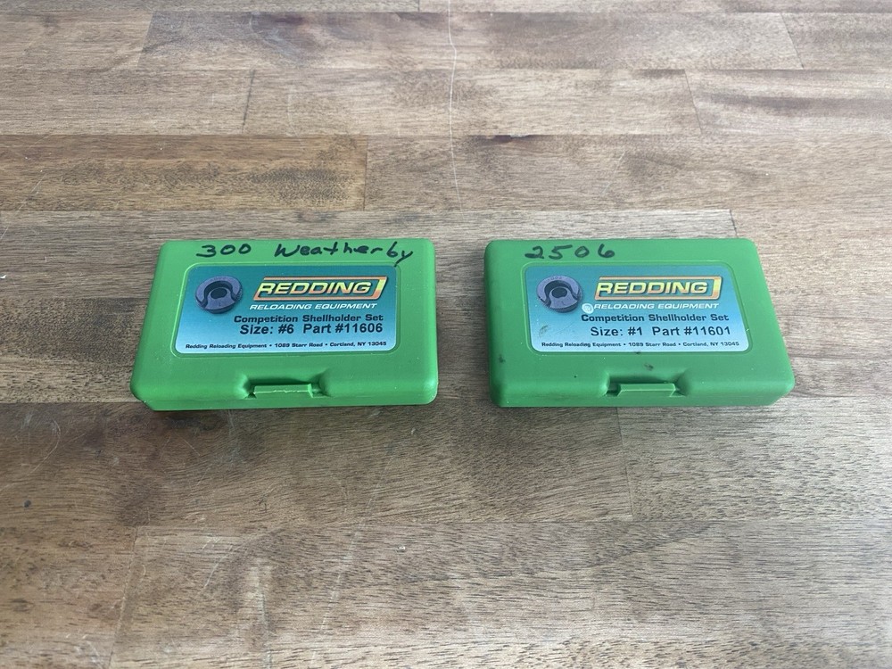 Redding #1 -#6 Competition Shellholder Set