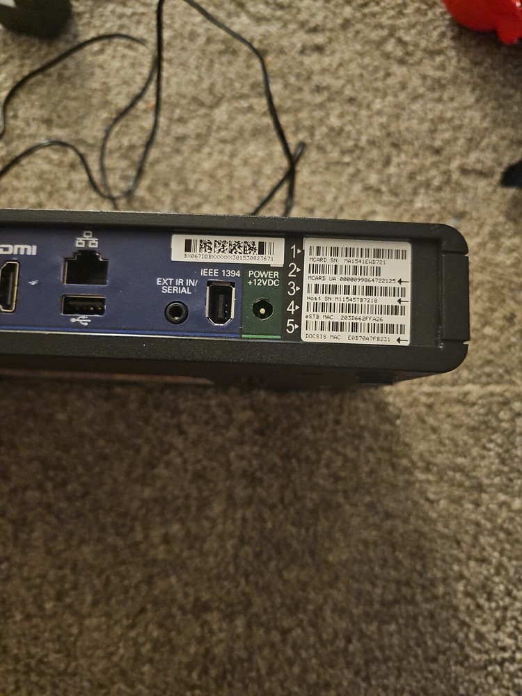 ARRIS Set-Top Box Model DCX3200/A081/033
