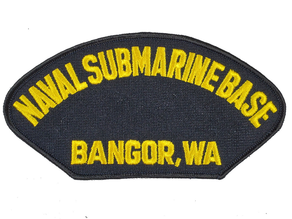 NAVAL SUB BASE BANGOR, WA Patch