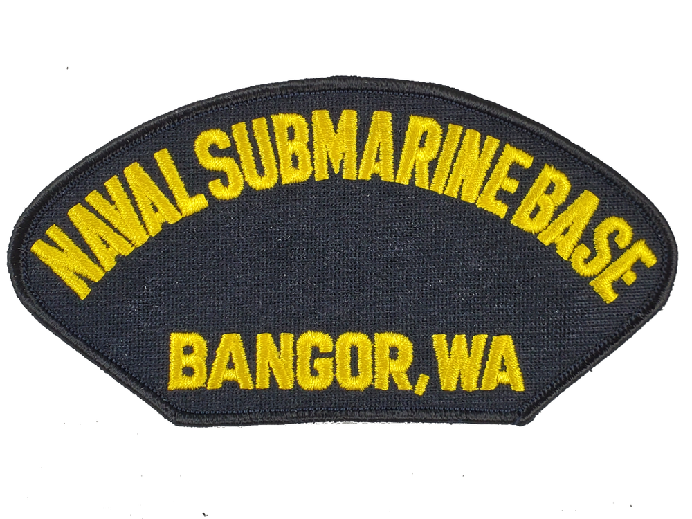 NAVAL SUB BASE BANGOR, WA Patch