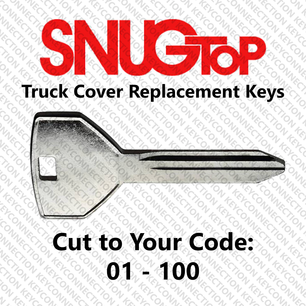 Snug Top Tonneau Cover Key Cut to Your Code 01 - 100