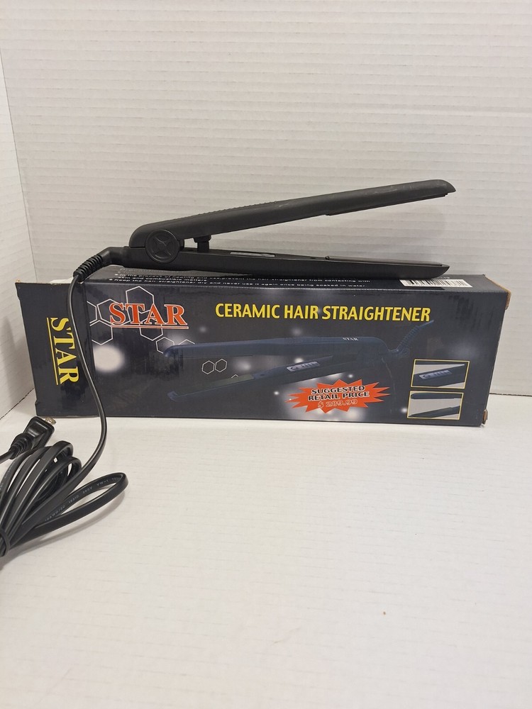 Star Ceramic Hair Straightner