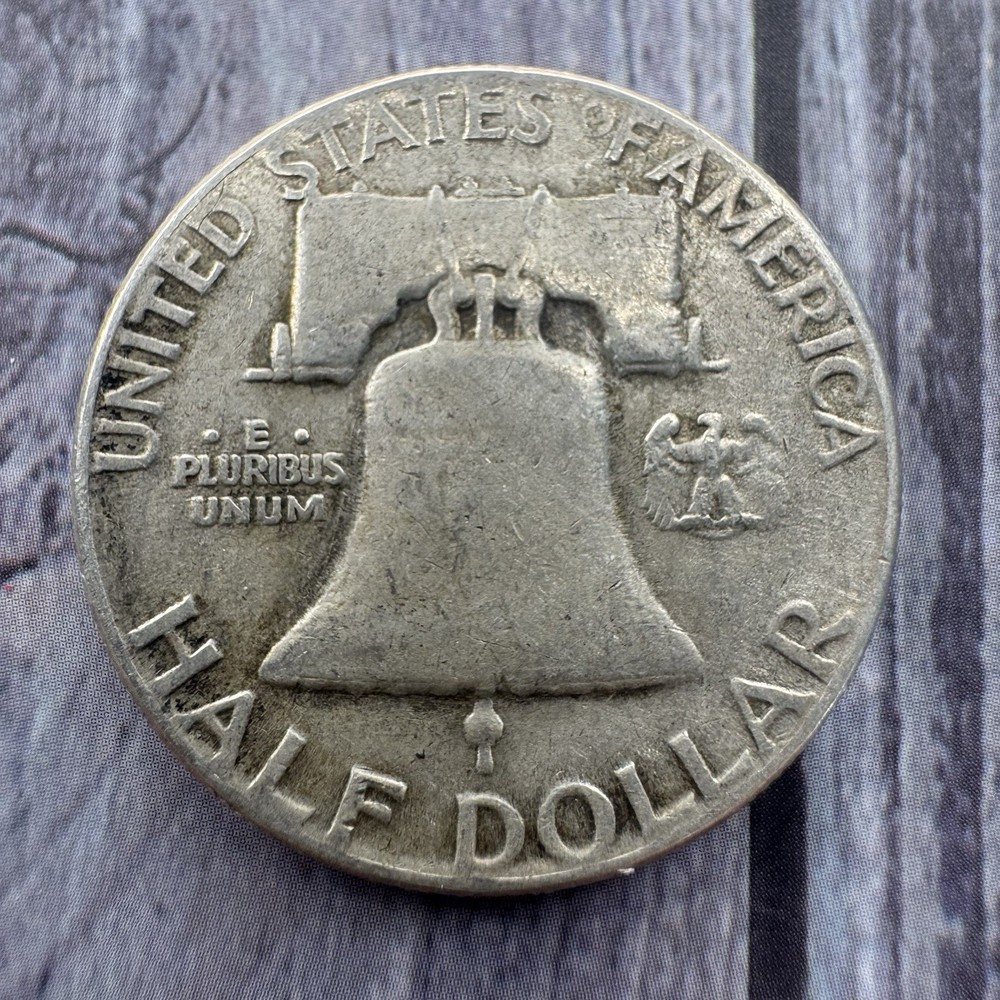 1951 BEN FRANKLIN HALF DOLLAR 90% SILVER