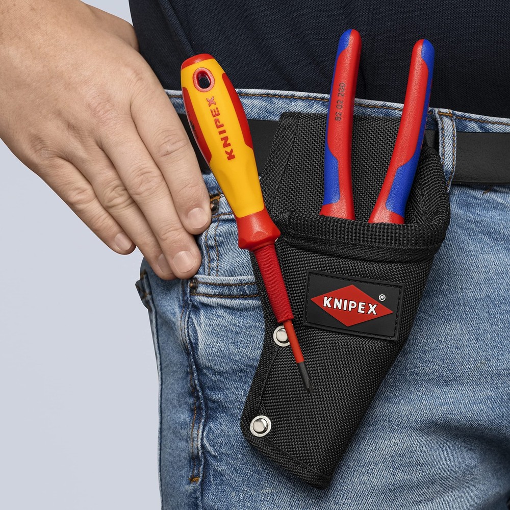 KNIPEX Multi-Purpose Empty Belt Pouch: Durable Tool Storage & Easy Access