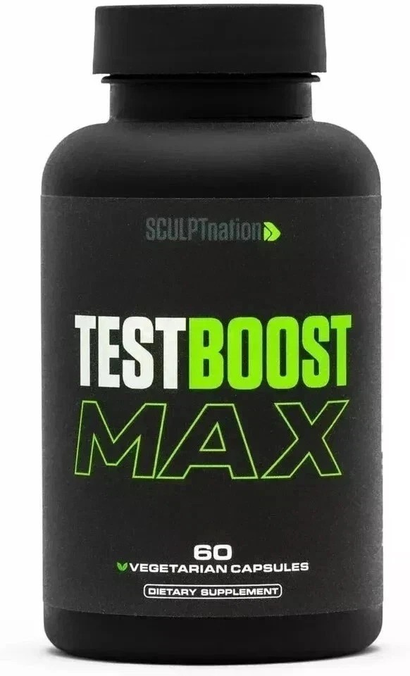 SCULPTnation TestBoost Max 3 Pack 60 Vegetarian Capsules Testosterone Support