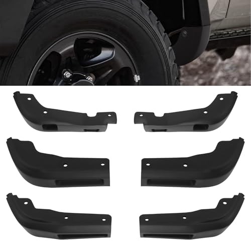 Mud Flaps Delete Compatible with GMC Sierra 1500 2019-2025, Including Front