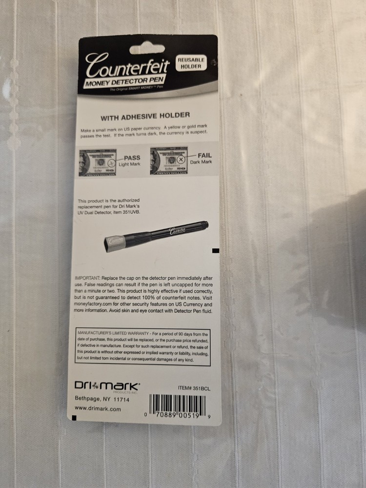 Counterfeit Pen Detector With Holder