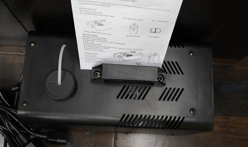 1 By One 650w Snowflake Machine *Pre-Owned*