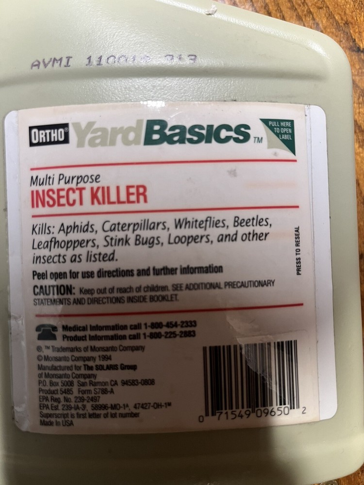 Insecticide yard basics insect killer