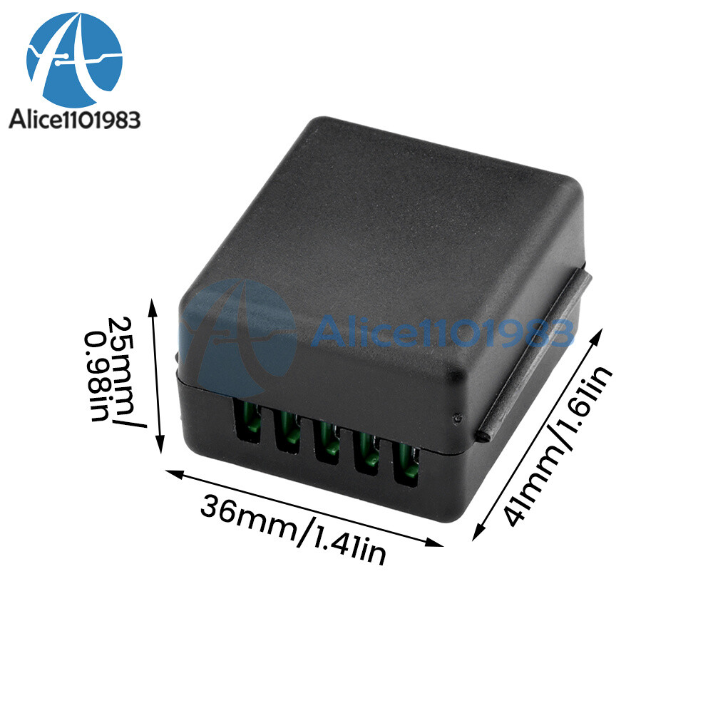 433Mhz 5-60V 1CH Universal Wireless Remote Control Switch Relay Receiver Module