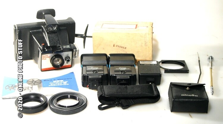 MISC. CAMERAS & EQUIPMENT LOT