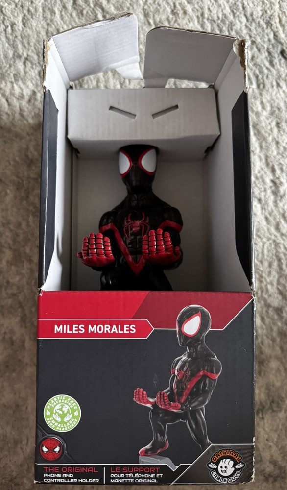 Cable Guys MARVEL-Spider-Man Miles Morales Phone & Controller Holder