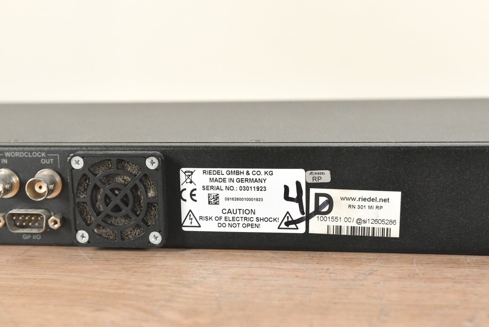 Riedel RN.301.MI RockNet 300 Microphone / Line Interface CG0029C