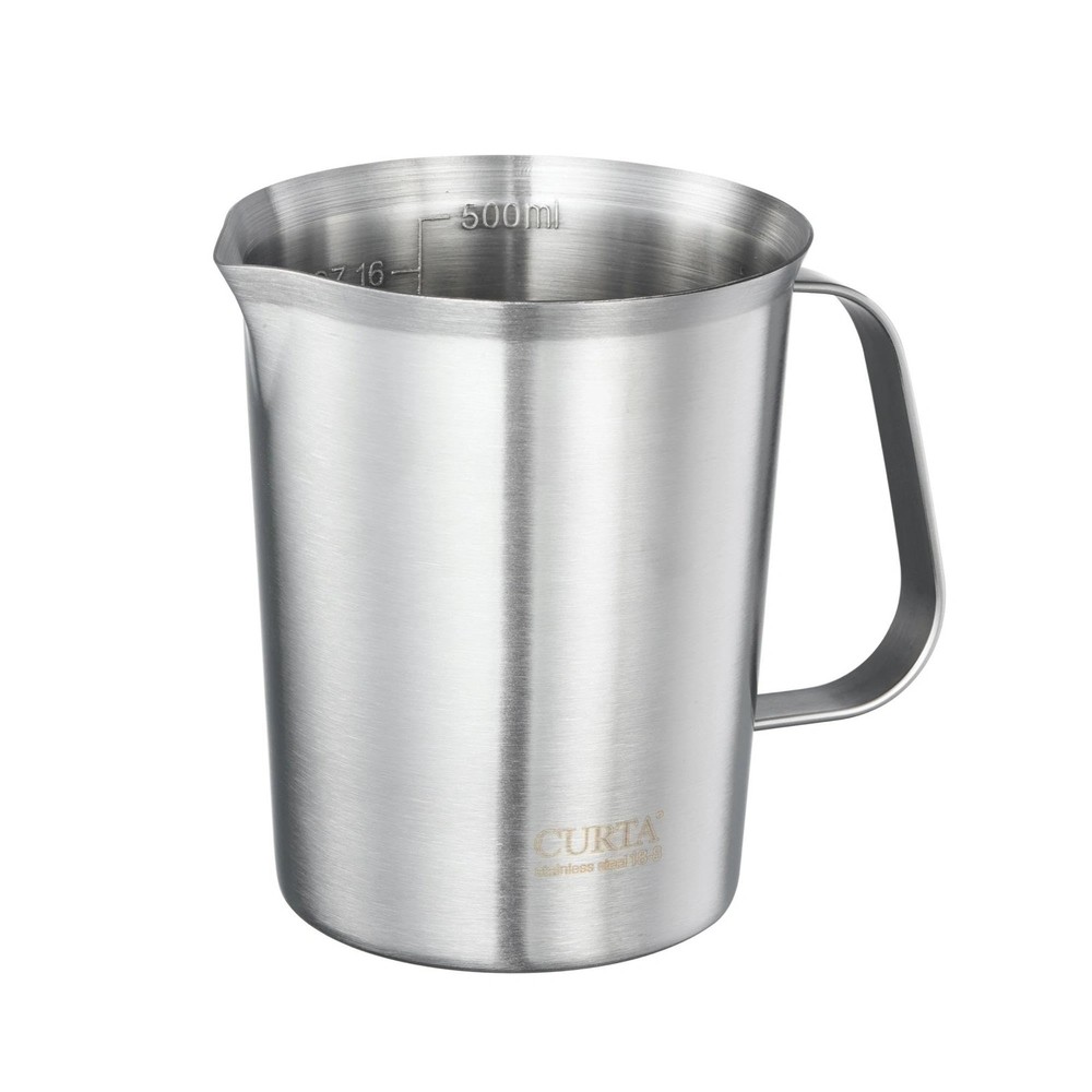 16oz Stainless Measuring Cup Pitcher w Handle
