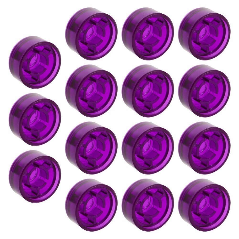 15 Pcs Guitar Pedal Button Caps Accessories Effect Knob Footswitch Replacement