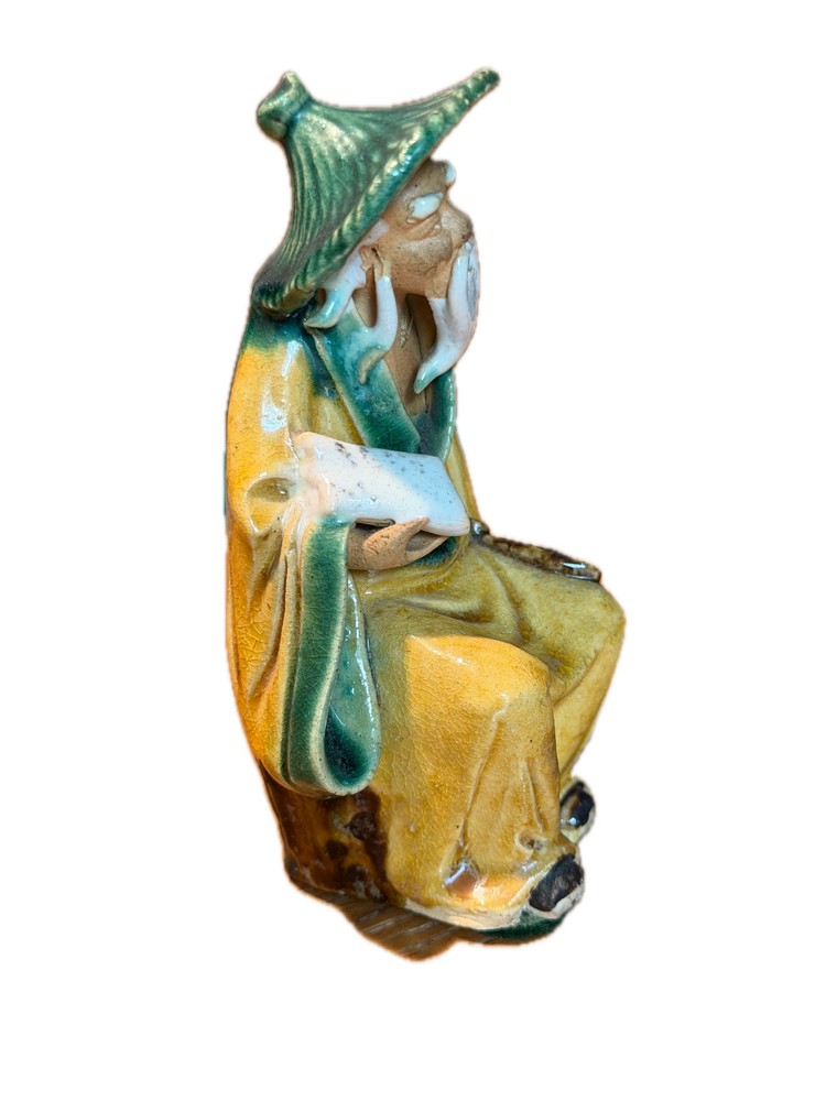 Antique Chinese Mudman - Wiseman