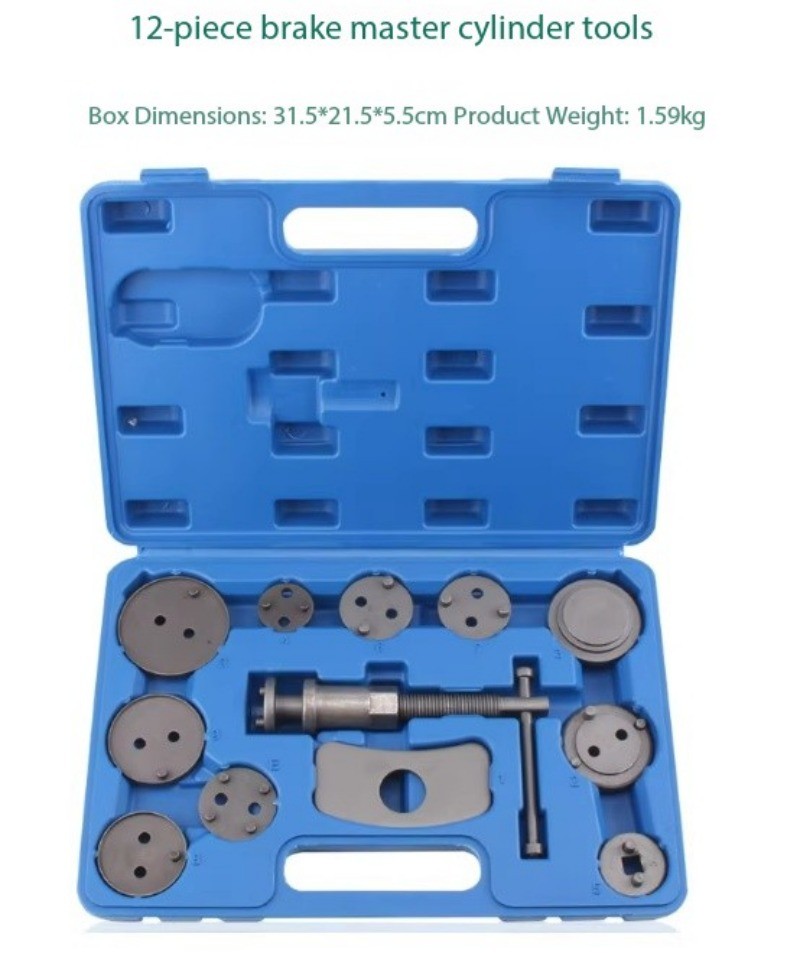 22Pcs Universal Car Disc Cylinder Piston Return Disassembly Combination Tool