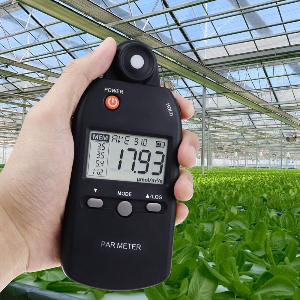 PAR Meter Advanced Quantum Sensor Measure Grow Light Intensity Lux Meter