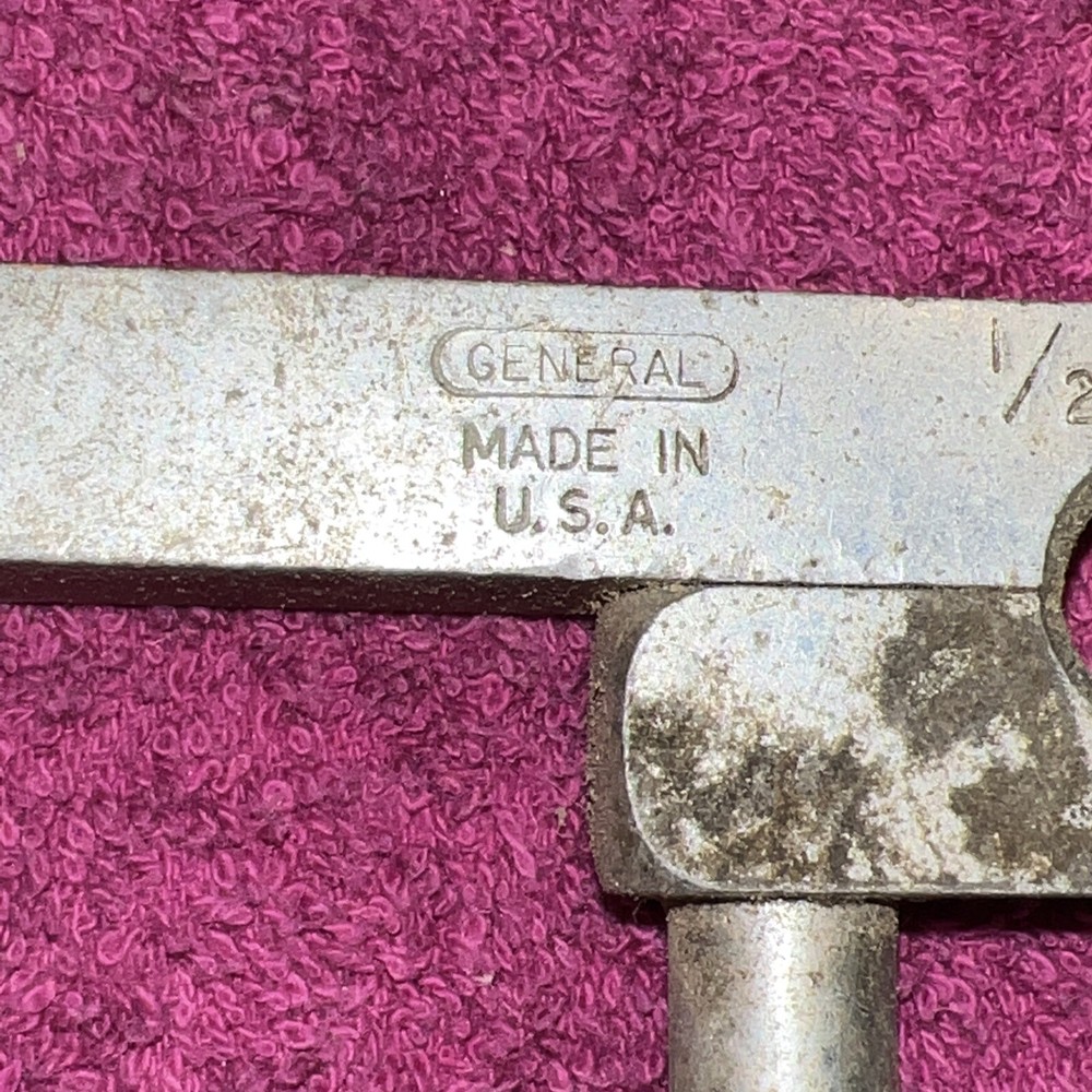 VINTAGE General Pipe Flaring Tool Set with Gauge USA 2 PC Set *NICE*
