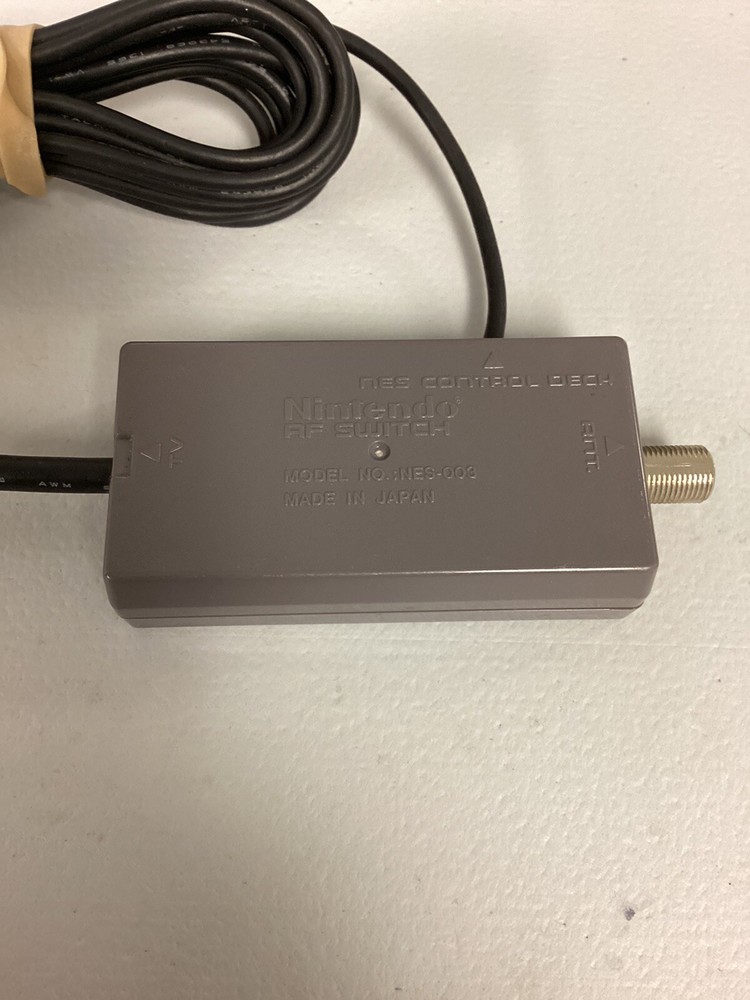 Nintendo NES SNES RF Switch Cable Adapter NES-003 Official OEM