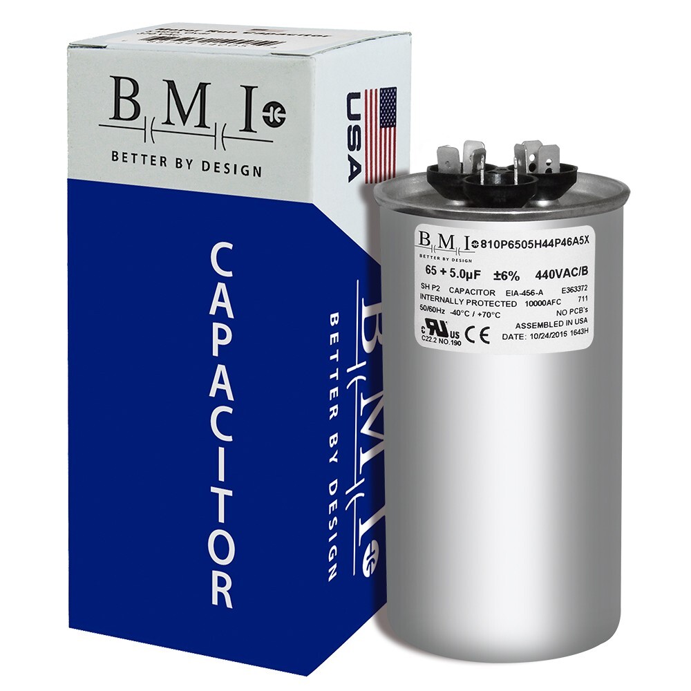 65+5 MFD x 440 Run Capacitor # 810P6505H44P46A5X