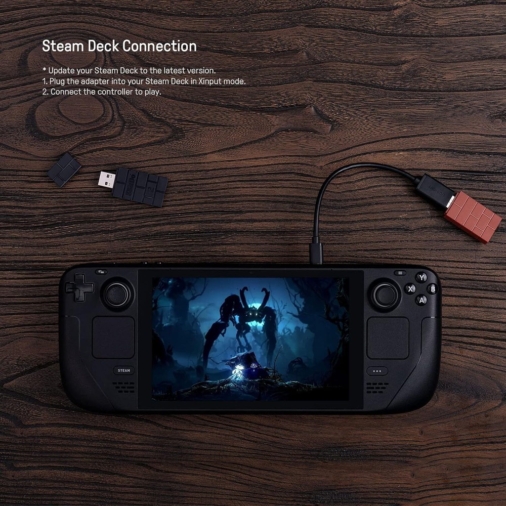 8Bitdo Wireless USB Adapter for Switch, Windows, Mac & Raspberry Pi - Black